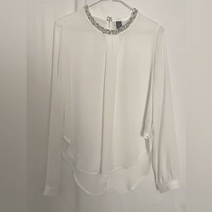 By:Windsor Ivory Blouse Size S